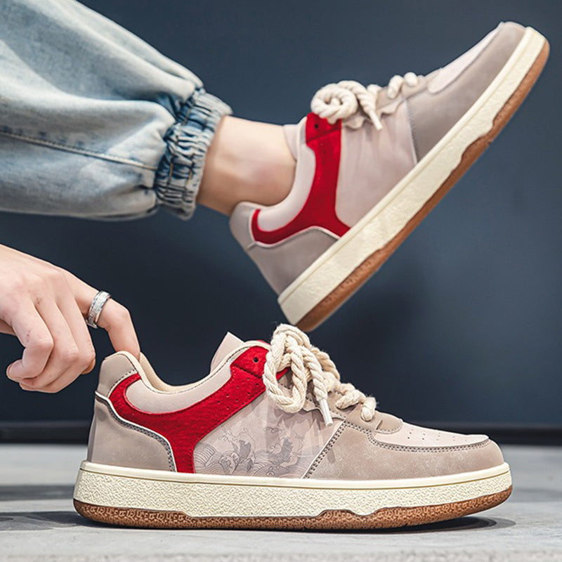 Chaussures Décontractées Homme - Semelle Épaisse Confortable - Baskets Respirantes