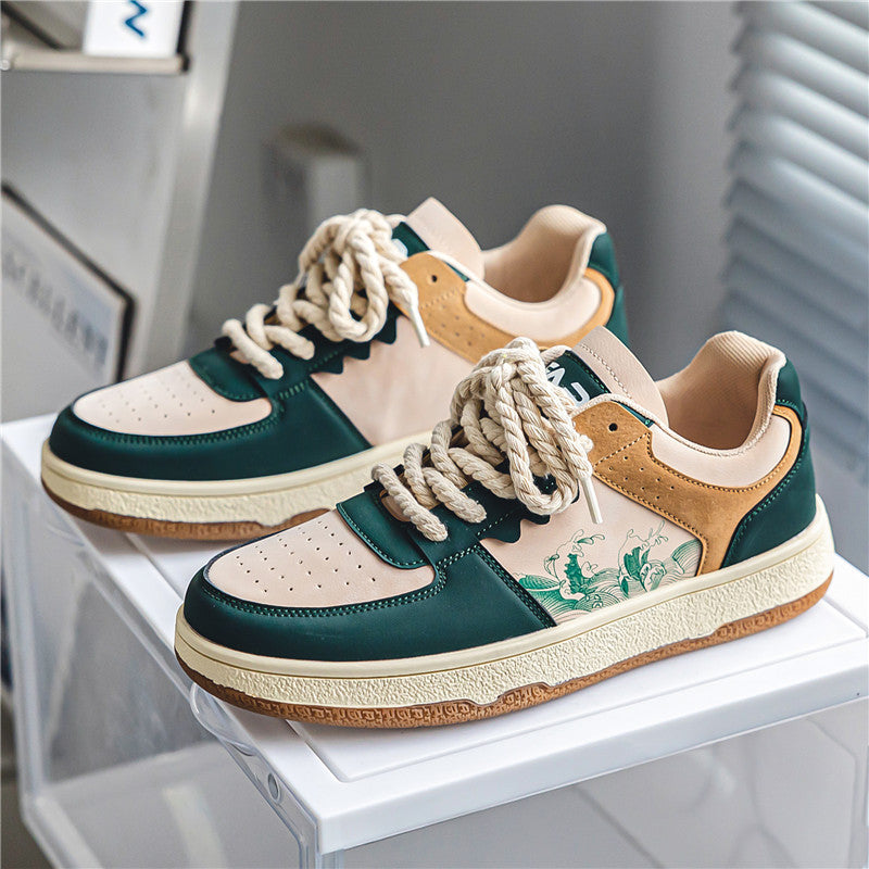 Chaussures Décontractées Homme - Semelle Épaisse Confortable - Baskets Respirantes