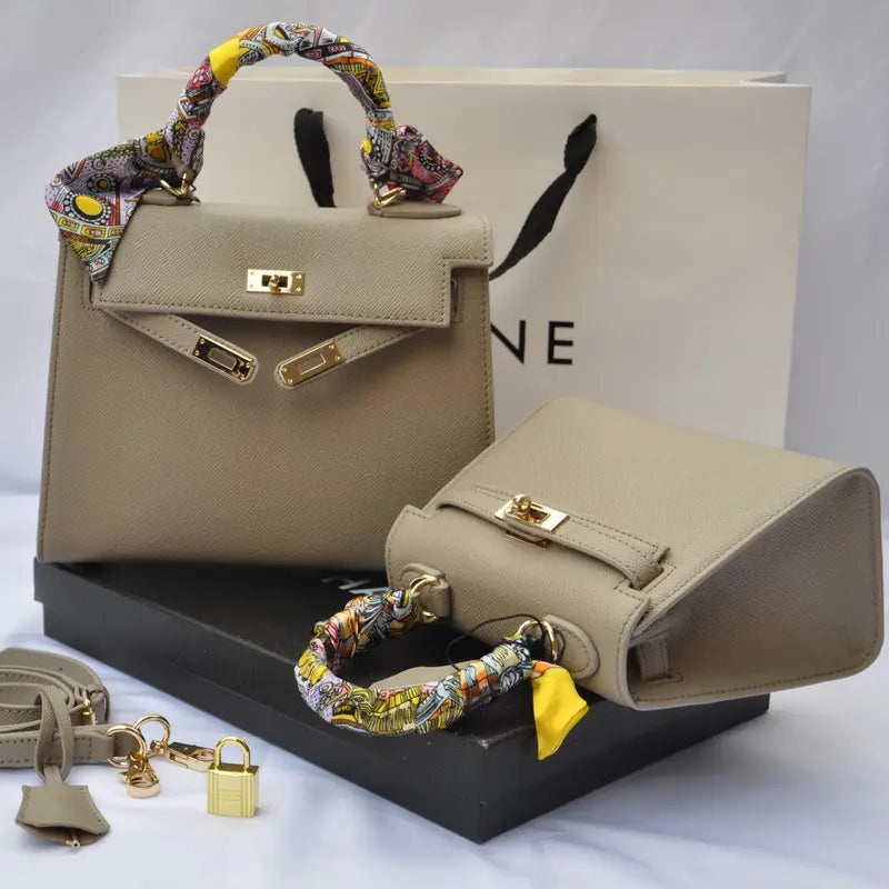 Stylish Women's Leather Hand Palm Texture Bag