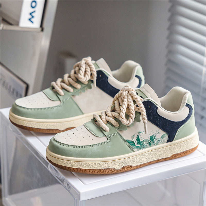 Chaussures Décontractées Homme - Semelle Épaisse Confortable - Baskets Respirantes
