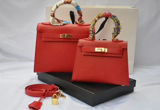 Stylish Women's Leather Hand Palm Texture Bag