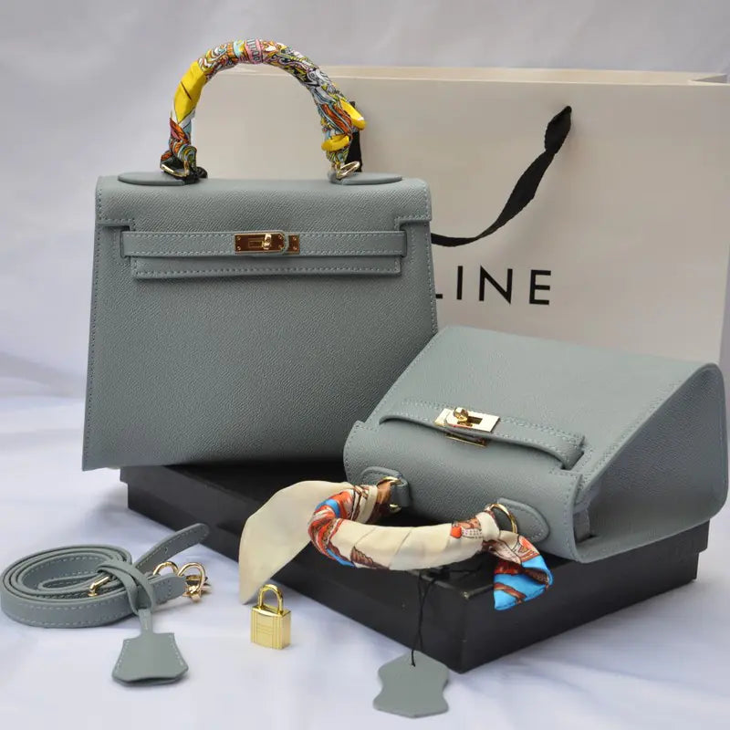 Stylish Women's Leather Hand Palm Texture Bag